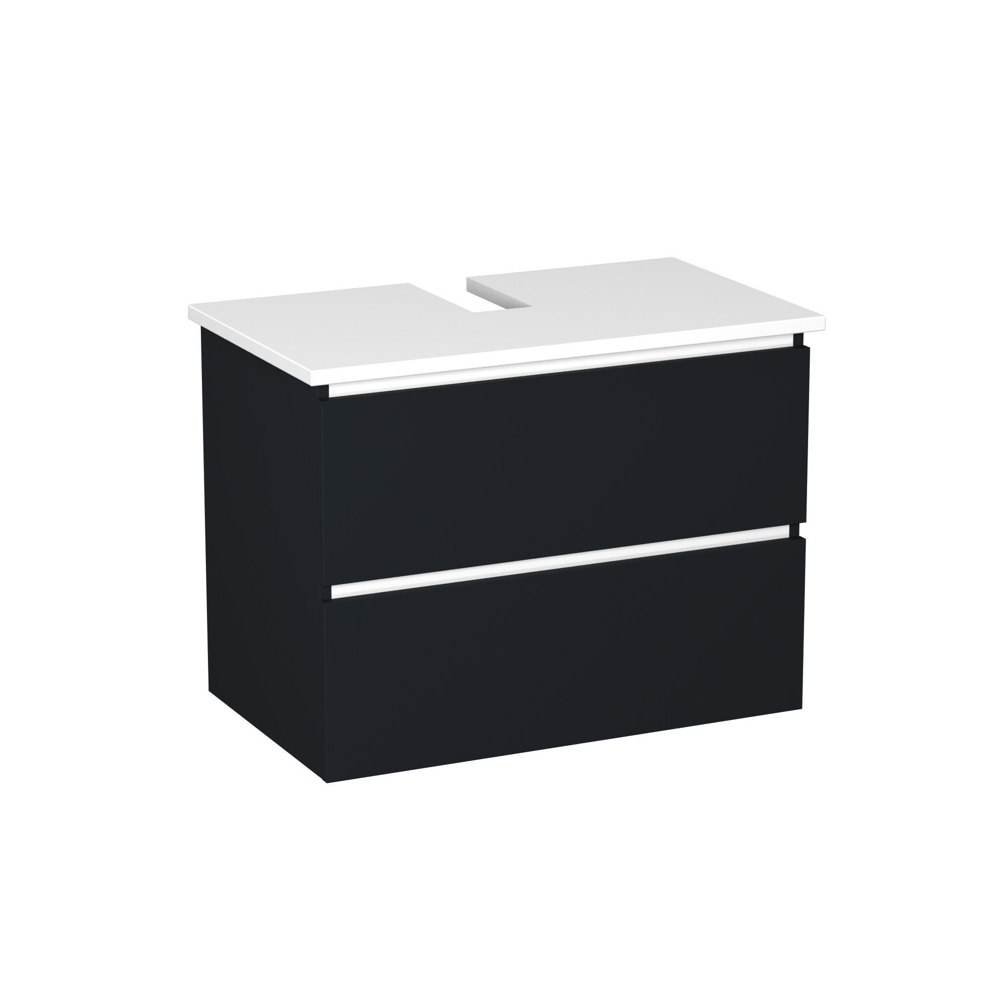 GARLIVO Waschbeckenunterschrank GLB-80 mit Schubladen, Badezimmer günstig online kaufen