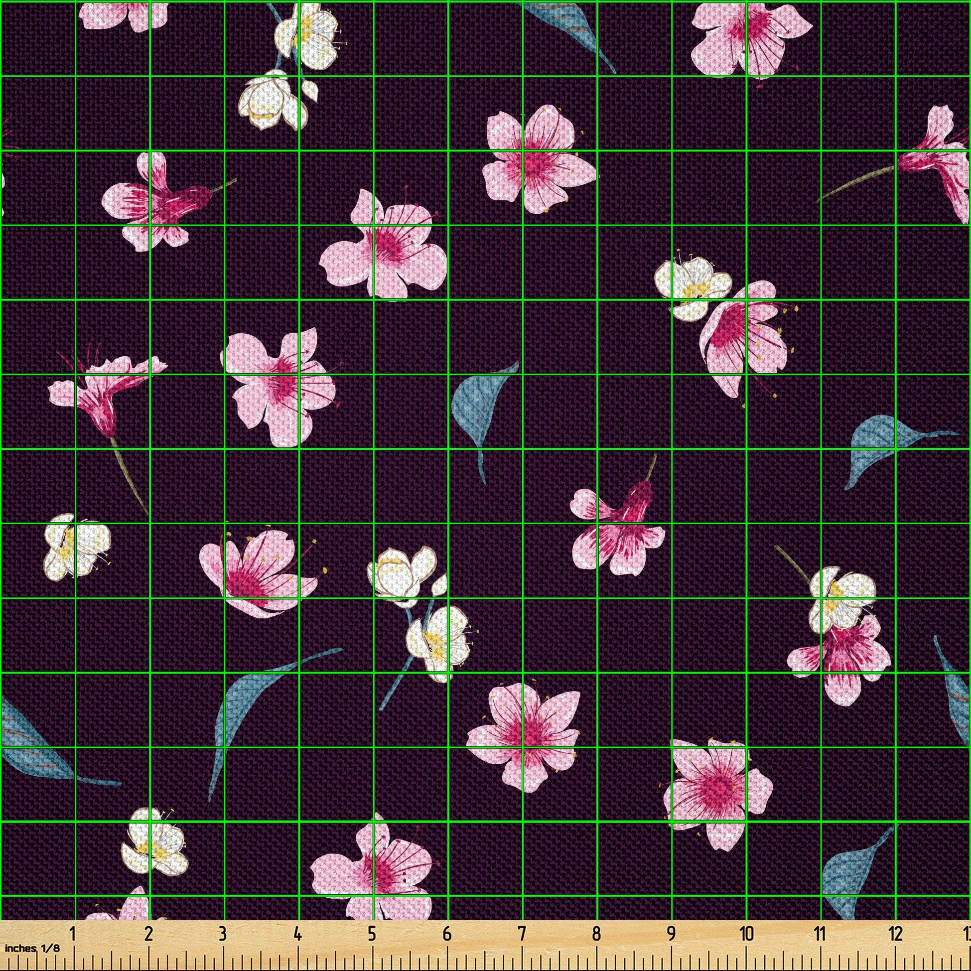 Thumbnail - Abakuhaus Stoff Zum Nähen Toller Stoff für Heimtextilien aller art, Kirschblüte Yozakura Muster