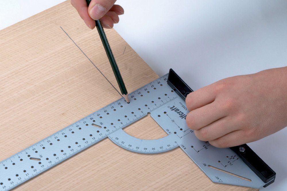 Wolfcraft Messschieber Wolfcraft Universalwinkel 300 mm