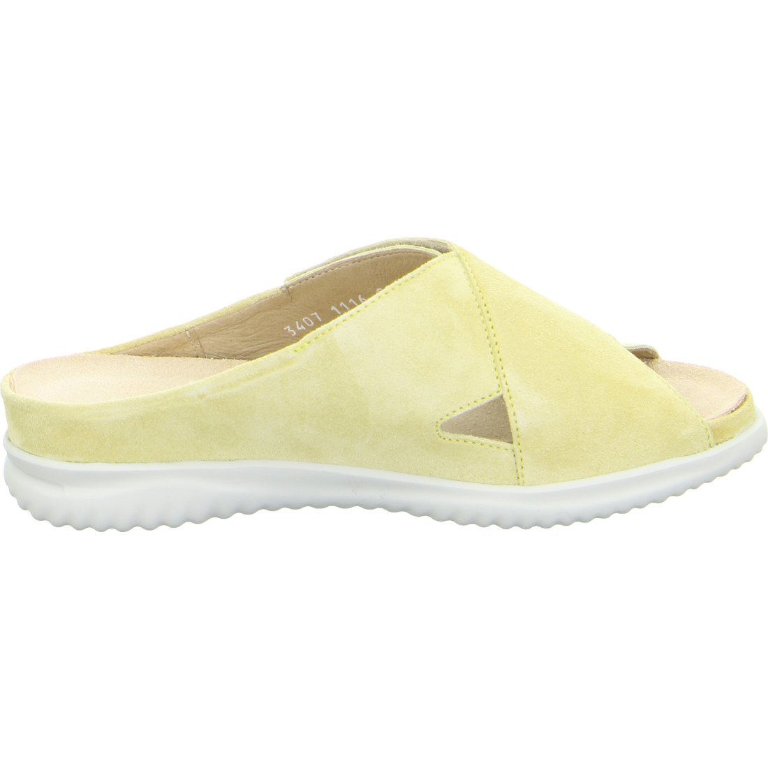 Hartjes Hartjes Schuhe, Pantolette Breeze Velours Pantolette 049378 - gelb