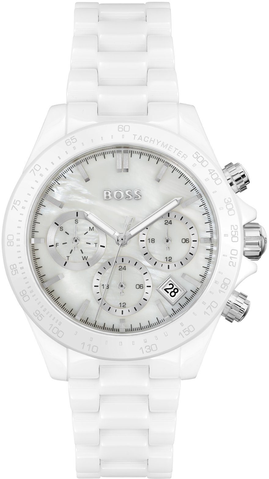 BOSS Multifunktionsuhr NOVIA CERAMIC 1502630, Quarzuhr, günstig online kaufen