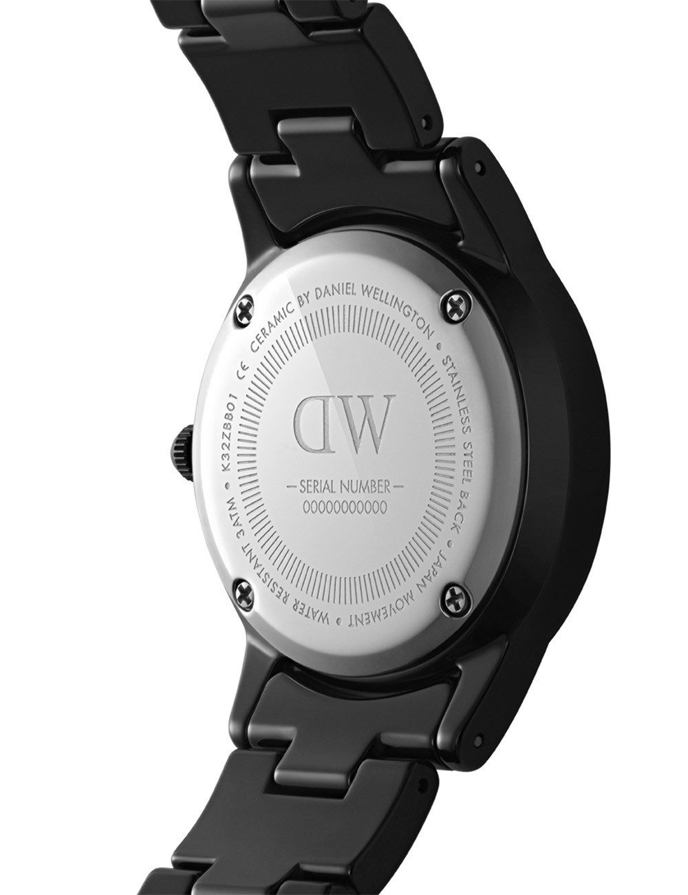 Daniel Wellington Quarzuhr Daniel Wellington DW00100414 Damenuhr Iconic Link Ceramic 32mm 3ATM Daniel Wellington DW00100414 Damenuhr Iconic Link Ceramic 32mm 3ATM