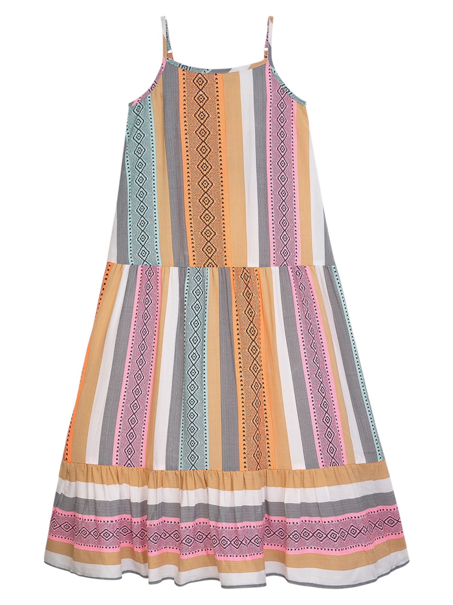 DANAMADE Sommerkleid DAMELIE (1-tlg) Mädchen Sommerkleid mit modernem Ethno-Print