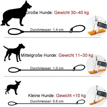 Rnemitery Joggingleine Retrieverleinen für kleine Hunde langlebig verstellbar Trainingsleine