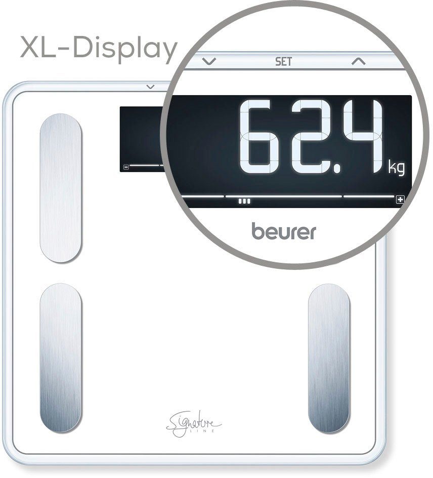 BEURER Körper-Analyse-Waage BF 400 Signature Line – Bild 4 von 5