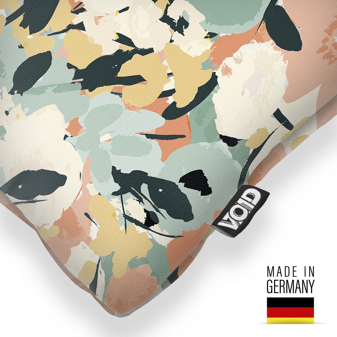 VOID Kissenbezug, (1 Stück), Abstraktes Blumenmuster Blumen Design retro fl günstig online kaufen