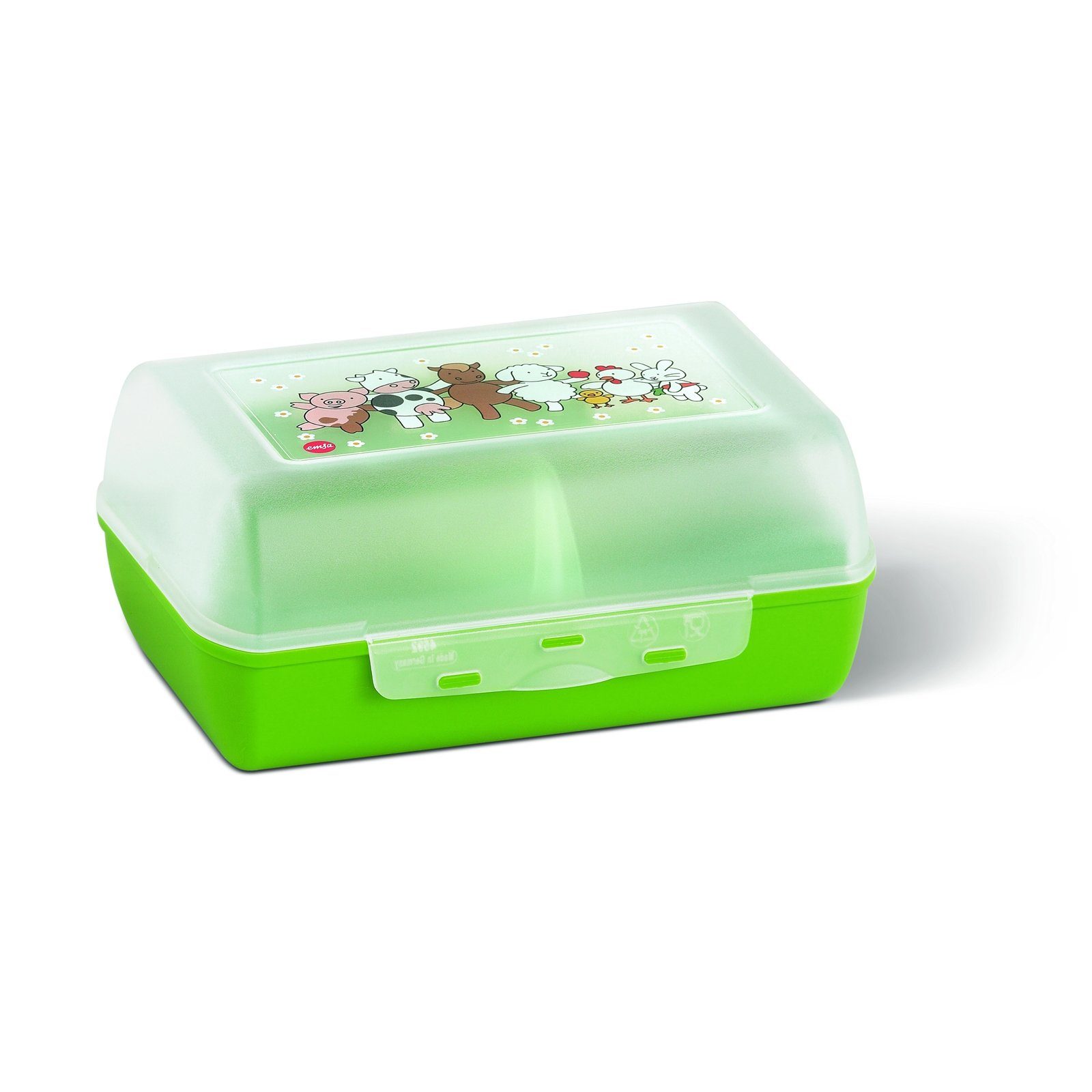 Emsa Lunchbox Clipbox mit Trennwand Farm Farm Family, (1-tlg)