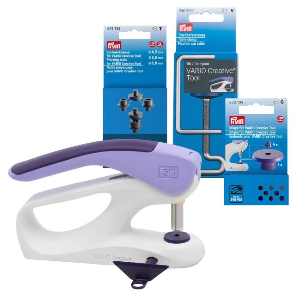 Nähwelt Flach Ösenzange - Vario Creative Tool Set plus Zubehör, Set