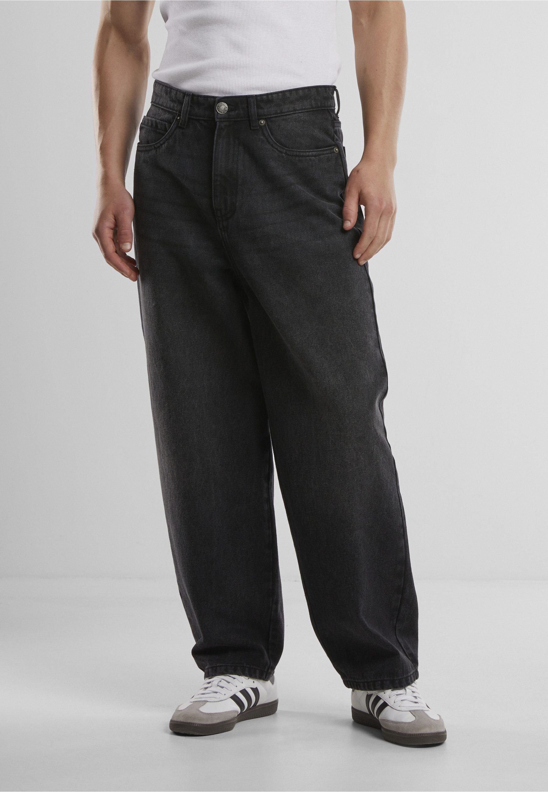 URBAN CLASSICS Bequeme Jeans Urban Classics Tapered Heavy Ounce Baggy Jeans