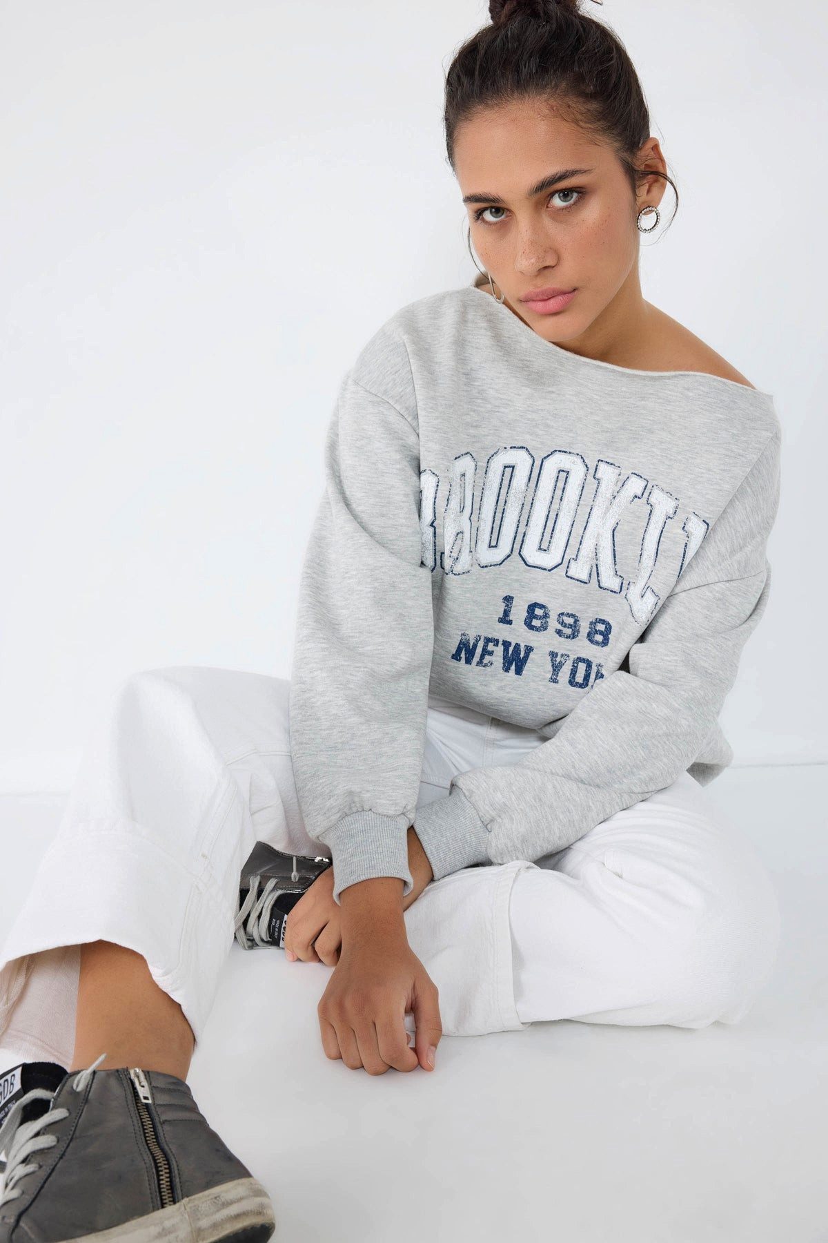 No Matter What Kapuzenpullover Brooklyn Bequemer Sweatshirt günstig online kaufen