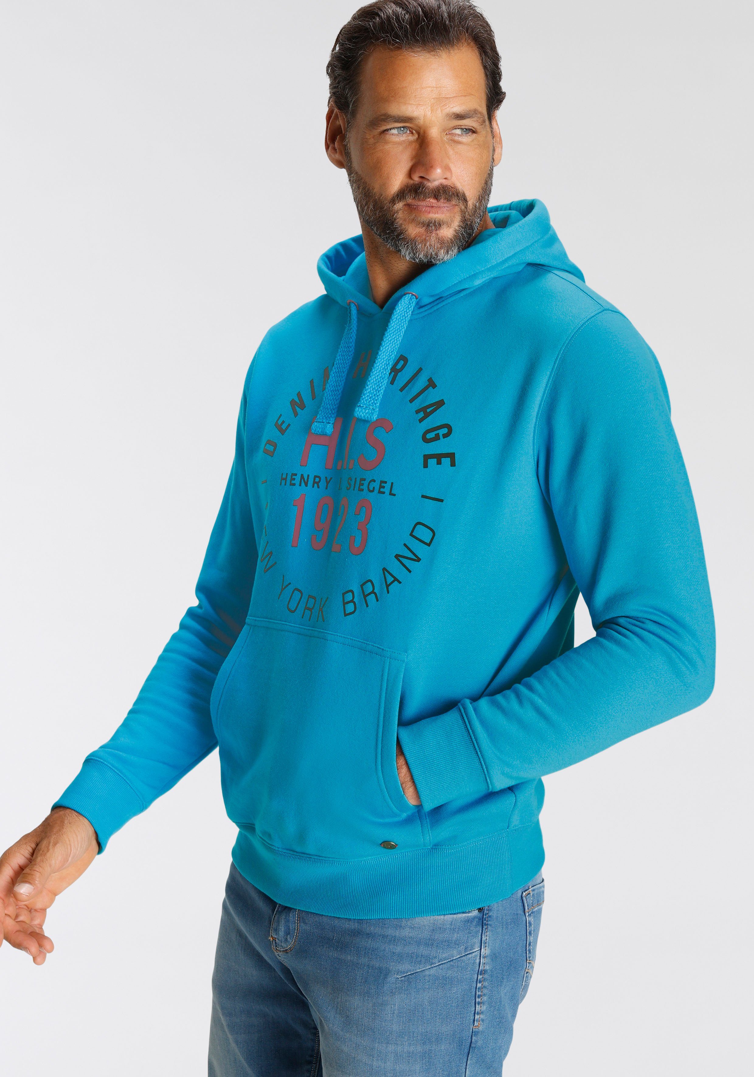 H.I.S Kapuzensweatshirt Langarm, lässige Passform, mit günstig online kaufen