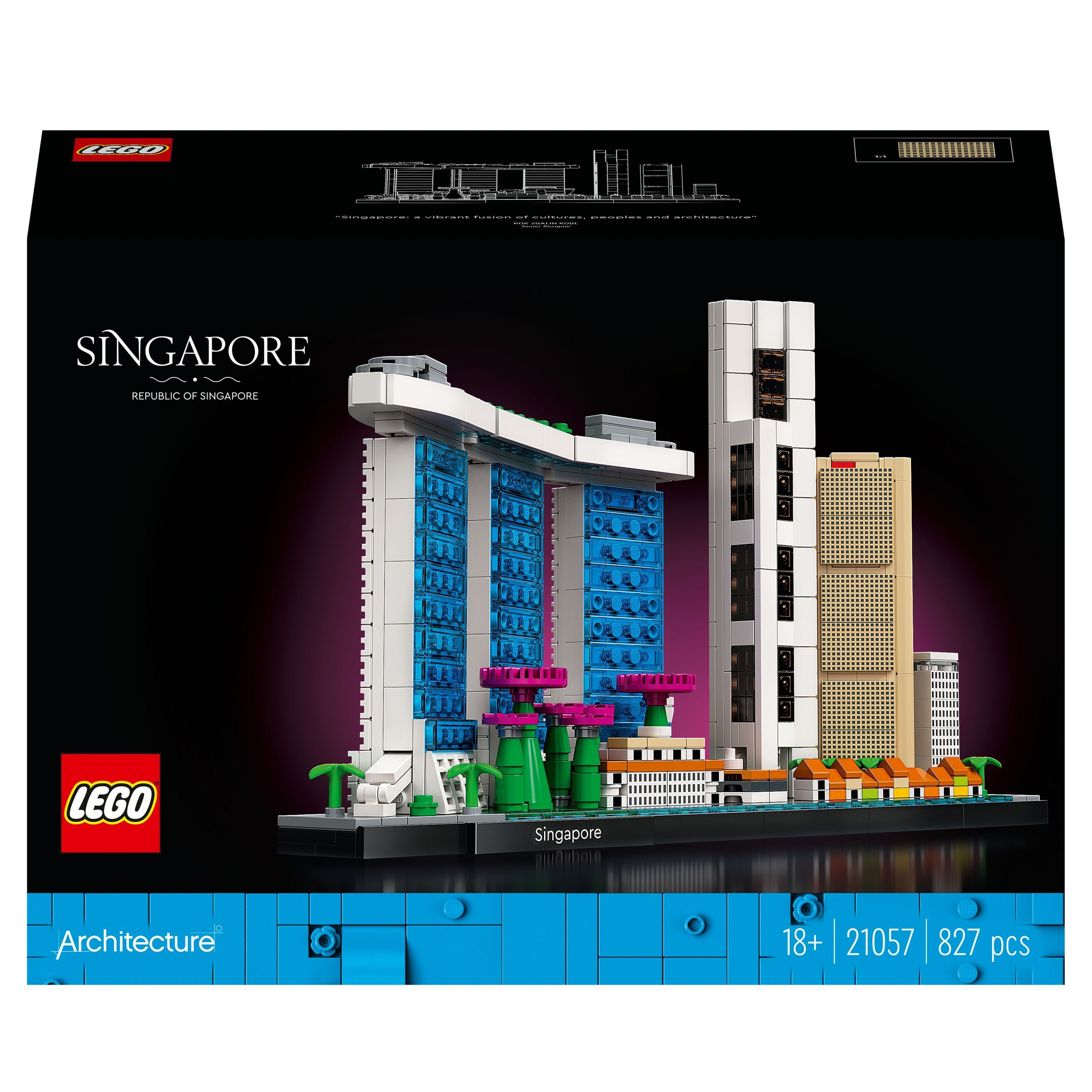 LEGO® LEGO Singapur Konstruktionsspielsteine