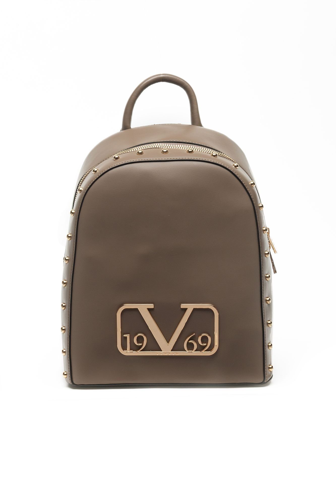 Versace V1969 Rucksack Handtasche Tasche Bag braun schwarz schwarz-grau NEU 