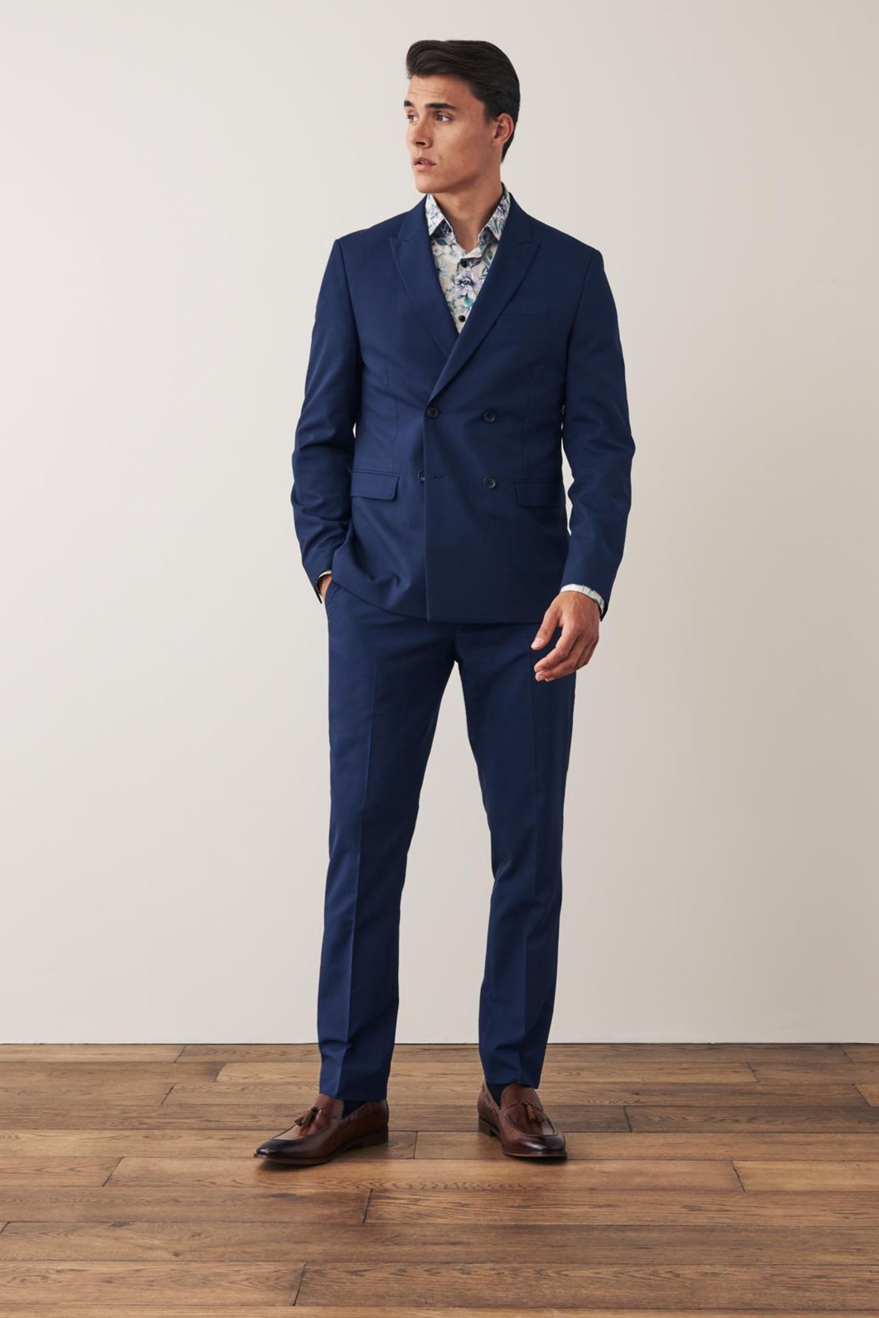 Next Anzughose Anzug: Slim Fit Hose (1-tlg) – Bild 4 von 5