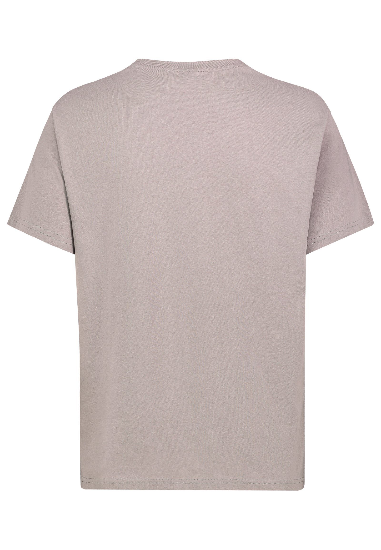 SUBLEVEL T-Shirt T-Shirt mit Print light-grey DOGS