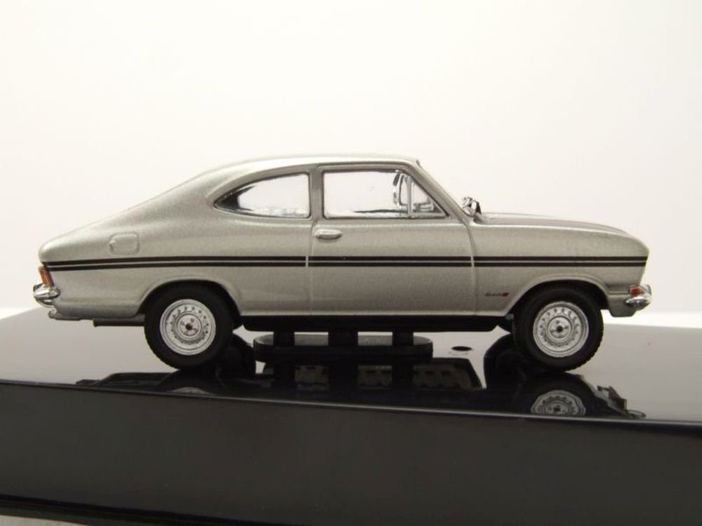 ixo Models Modellauto Opel Kadett B Coupe Rallye 1966 silber, Maßstab 1:43