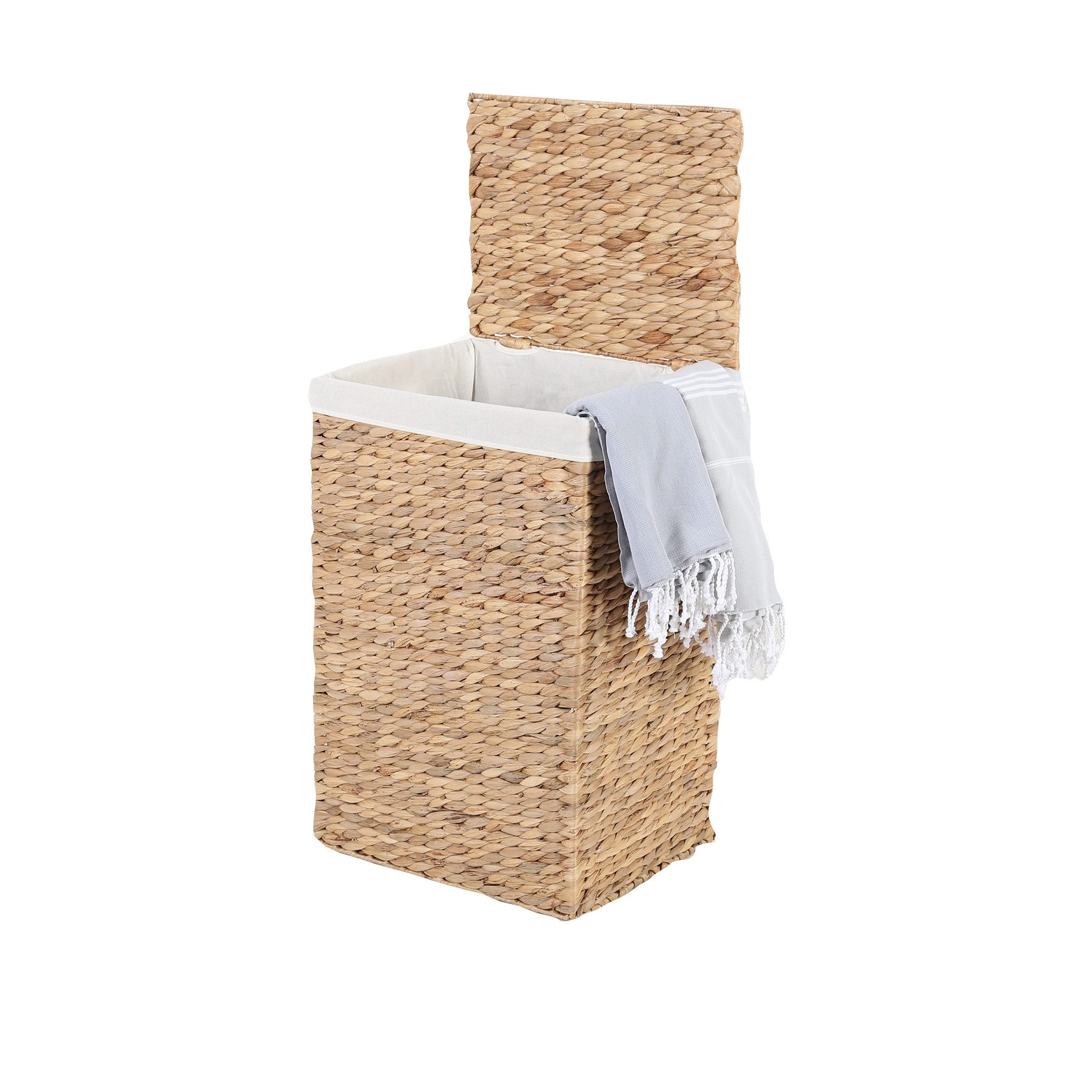 Casa Moro Aufbewahrungskorb Wäschekorb mit Deckel & Wäschesack 70L Wäschesa günstig online kaufen