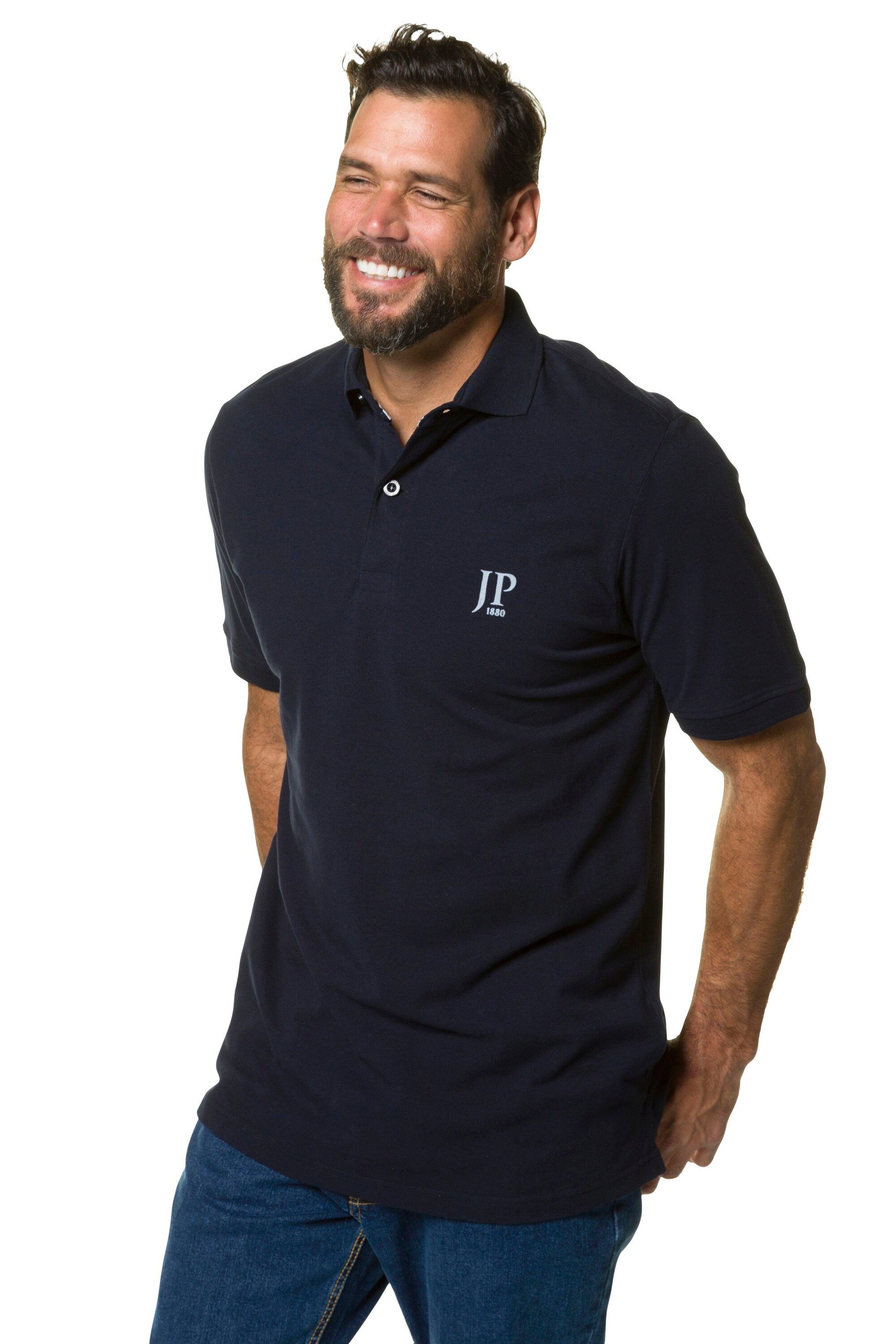 JP1880 Poloshirt Poloshirts Basic 2er-Pack Piqué gekämmte Baumwolle (2-tlg) günstig online kaufen