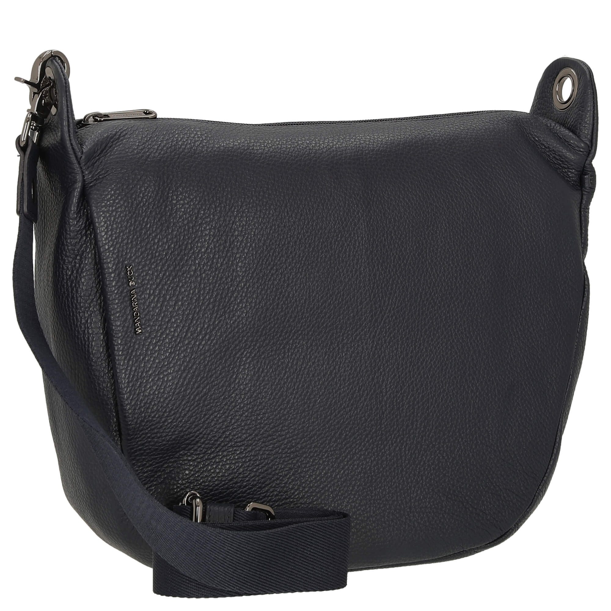 Mandarina Duck Umhängetasche Mellow Leather - Umhängetasche 34 cm (dress blue)