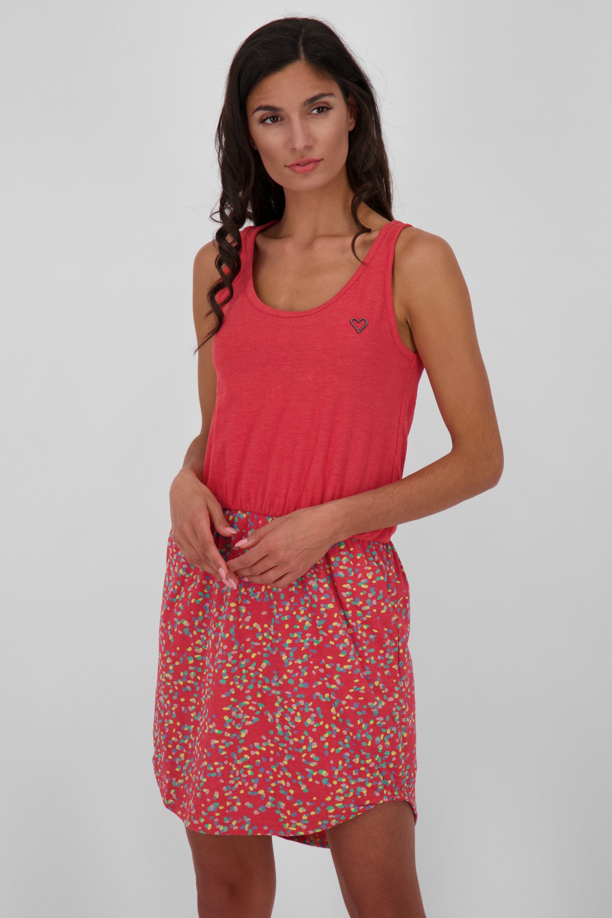 Alife & Kickin Sommerkleid, Dress Damen Jerseykleid Kleid RosalieAK salsa