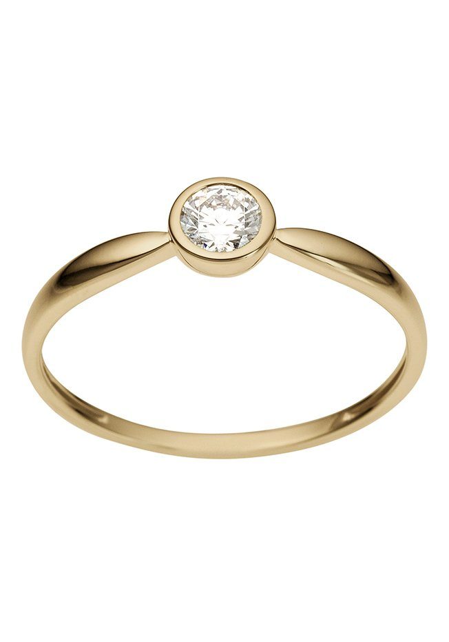 Goldring Schmuck Geschenk Gold 333 Vorsteckring, Verlobungsring