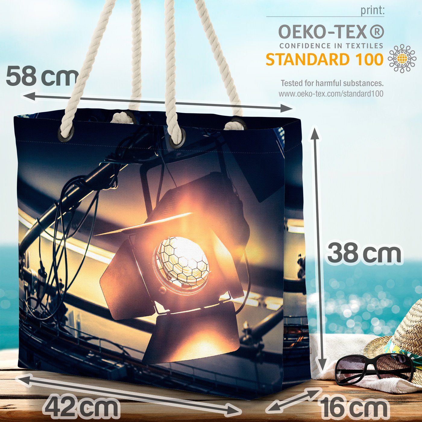 Lampe Studio VOID Studio Design Licht (1-tlg), Licht Spotlight Ho Scheinwerfer Kino Strandtasche