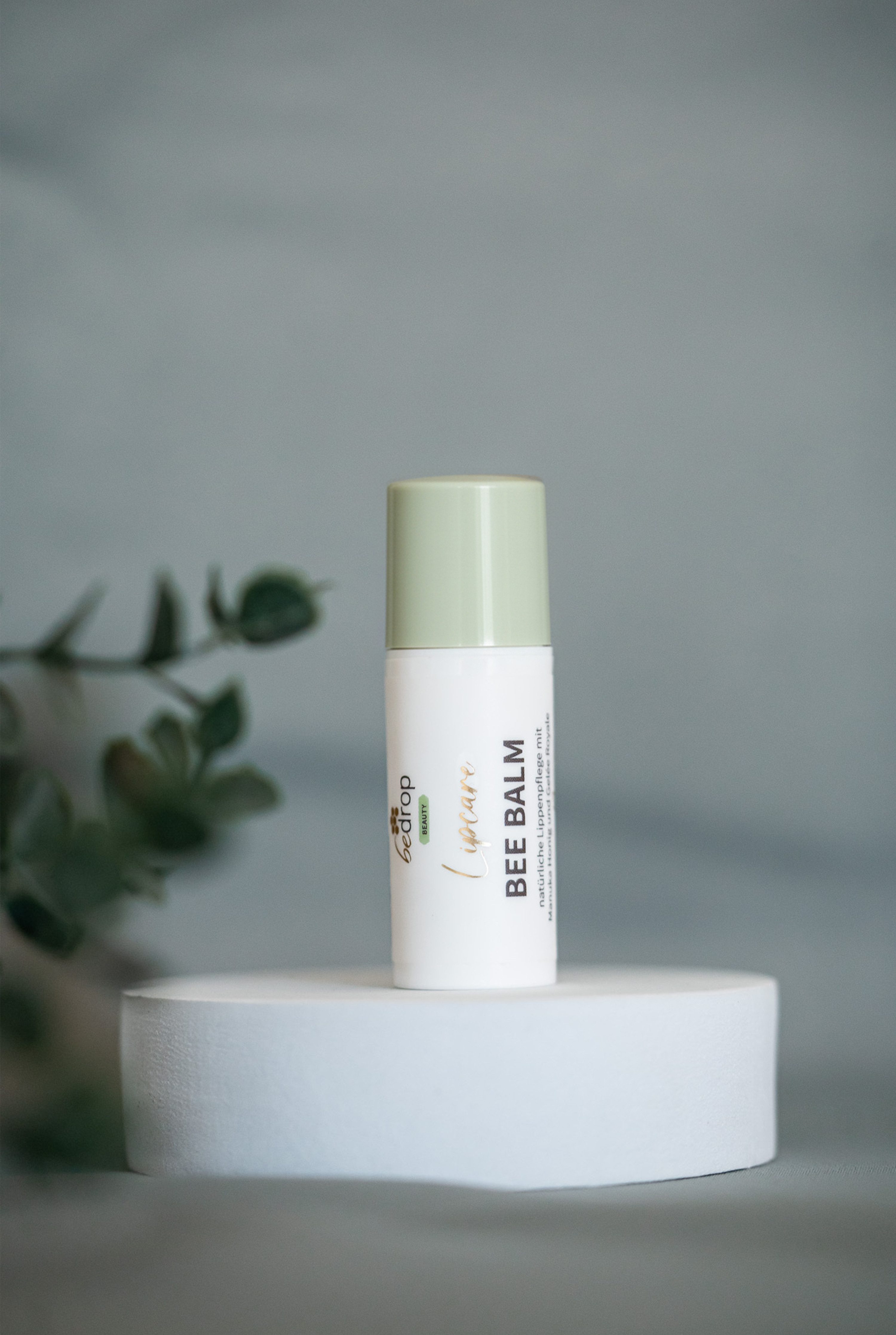 bedrop Lippenbalsam Bee Balm - natürliche Lippenpflege mit Manuka Honig & Gelée Royale, mit hochwertigem Gelée Royale & Retinol (Vitamin A & E)