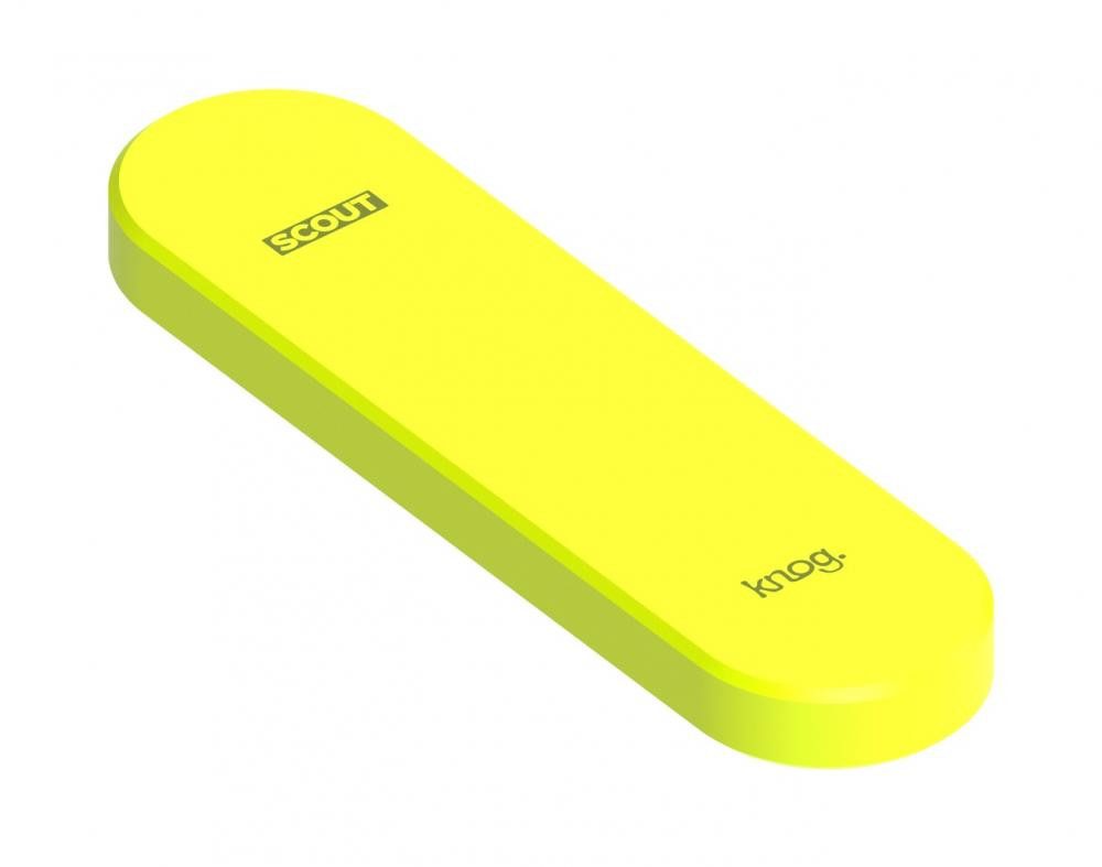 Knog Rahmenschloss Knog Fahrradalarm und Finder schwarz neon gelb