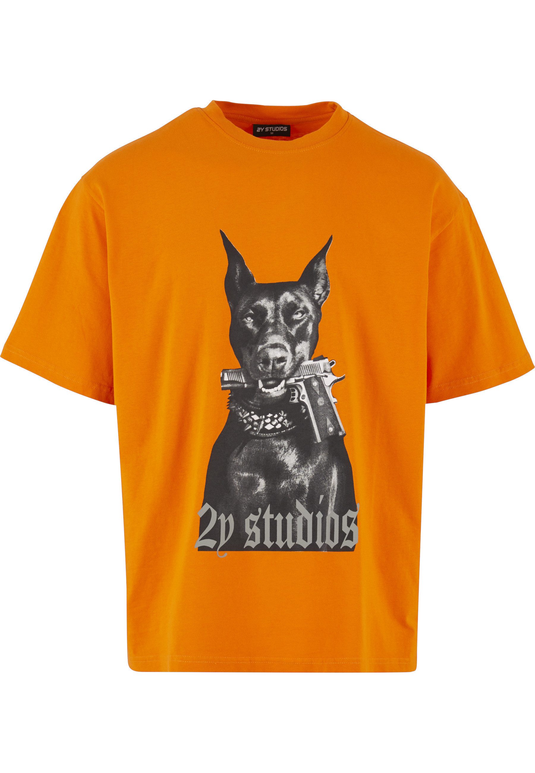 2Y Studios T-Shirt 2Y Studios Herren Doberman Oversize Tee (1-tlg) günstig online kaufen
