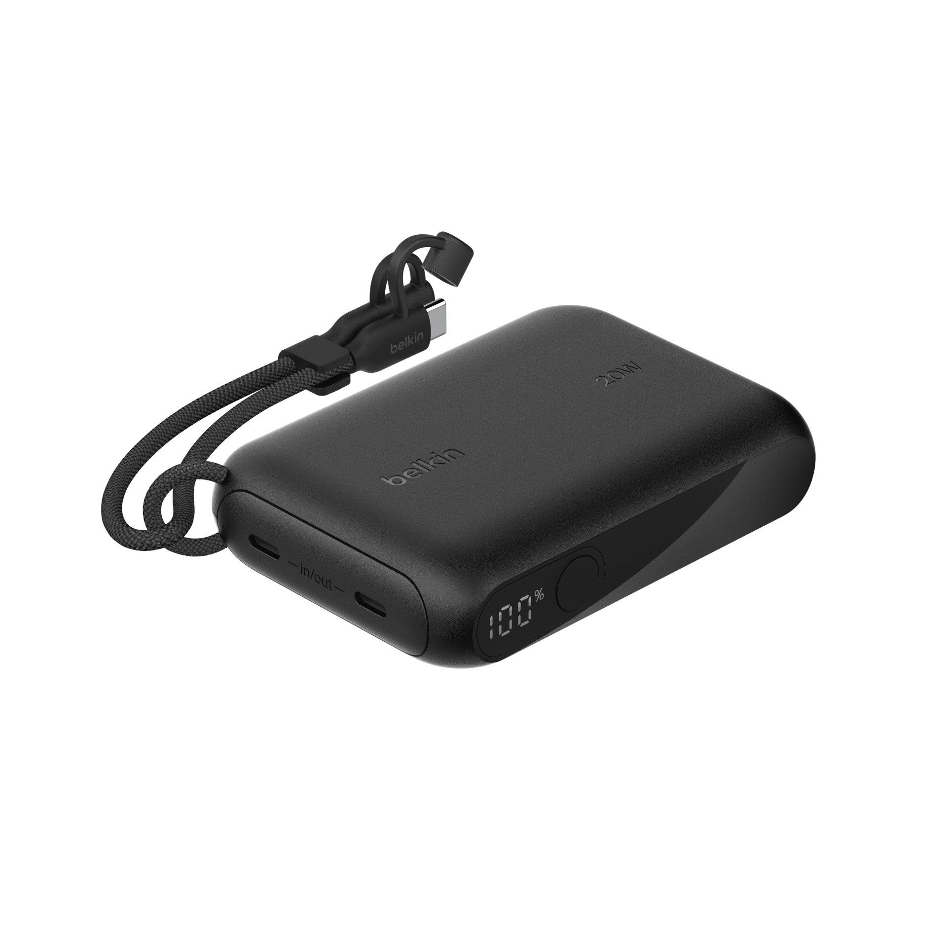 Belkin BoostCharge 10K mit Display Powerbank Belkin BOOST CHARGE Power Delivery Powerbank 10.000mAh,black 10000 mAh
