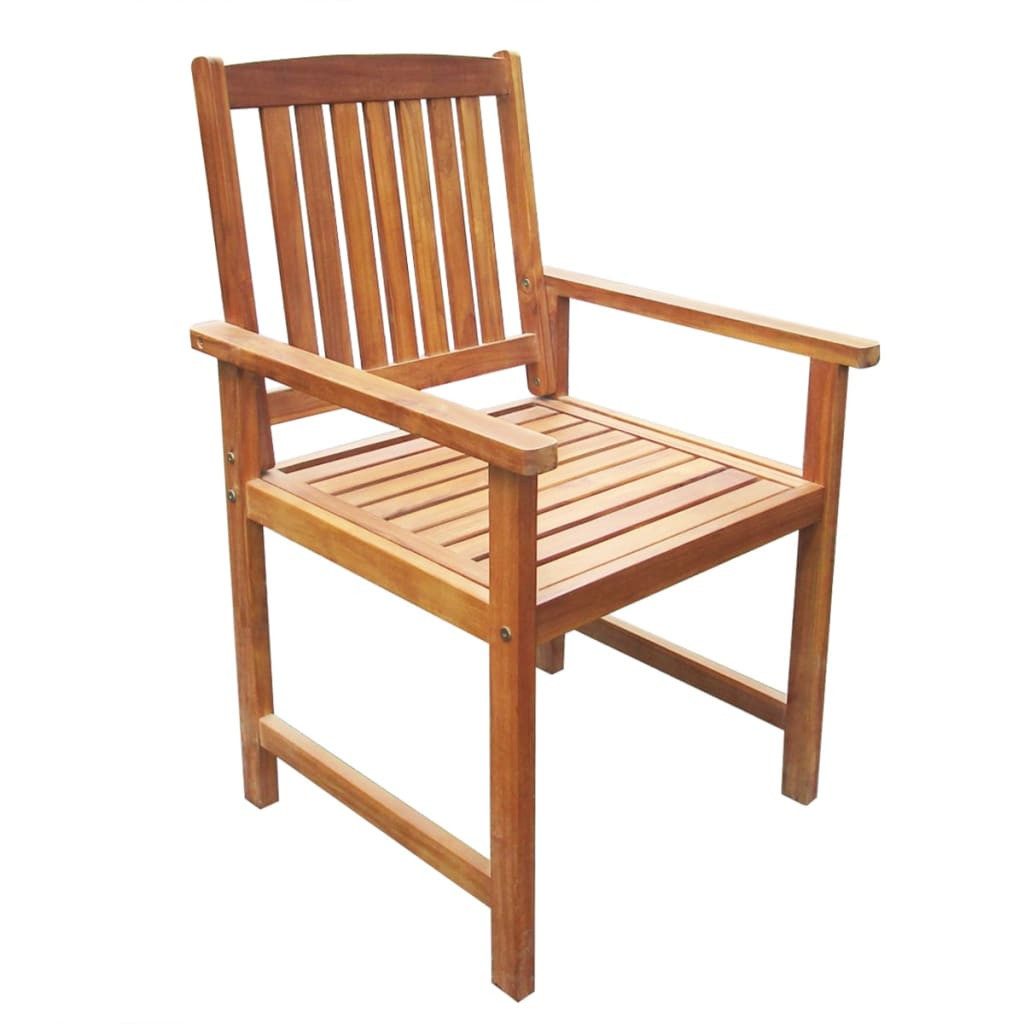 vidaXL Gartenstuhl Gartenstühle 2 Stk. Massivholz günstig online kaufen