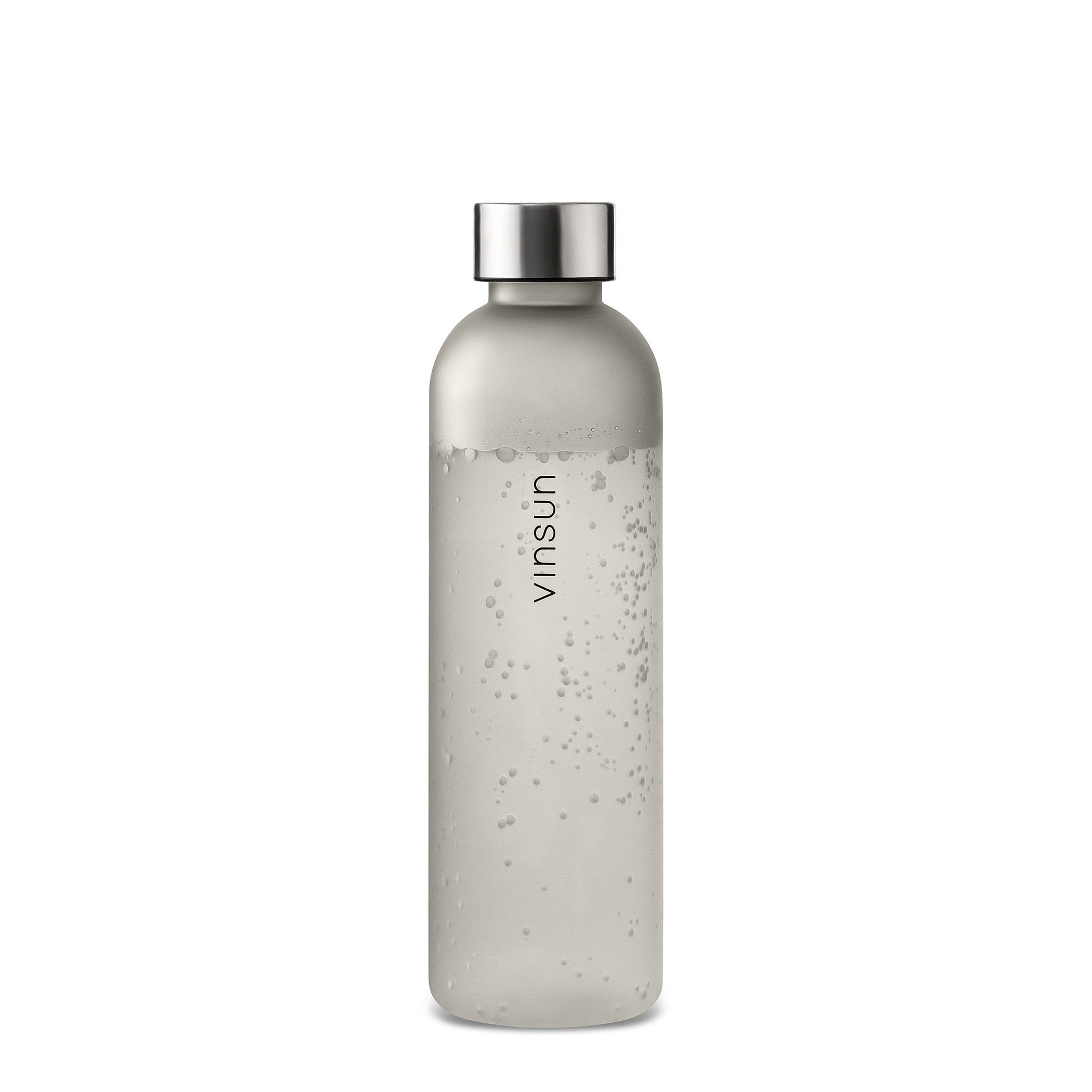 Vinsun Trinkflasche Tritan Wasserflasche 650ml - Sportflasche Kohlensäure geeignet, Auslaufsicher, BPA frei, bruchsicher, geruchs- und geschmacksneutral
