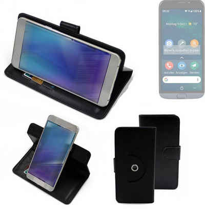 K-S-Trade Handyhülle für Doro 8050, Case Schutzhülle Handyhülle Flipcase Smartphone Cover Handy