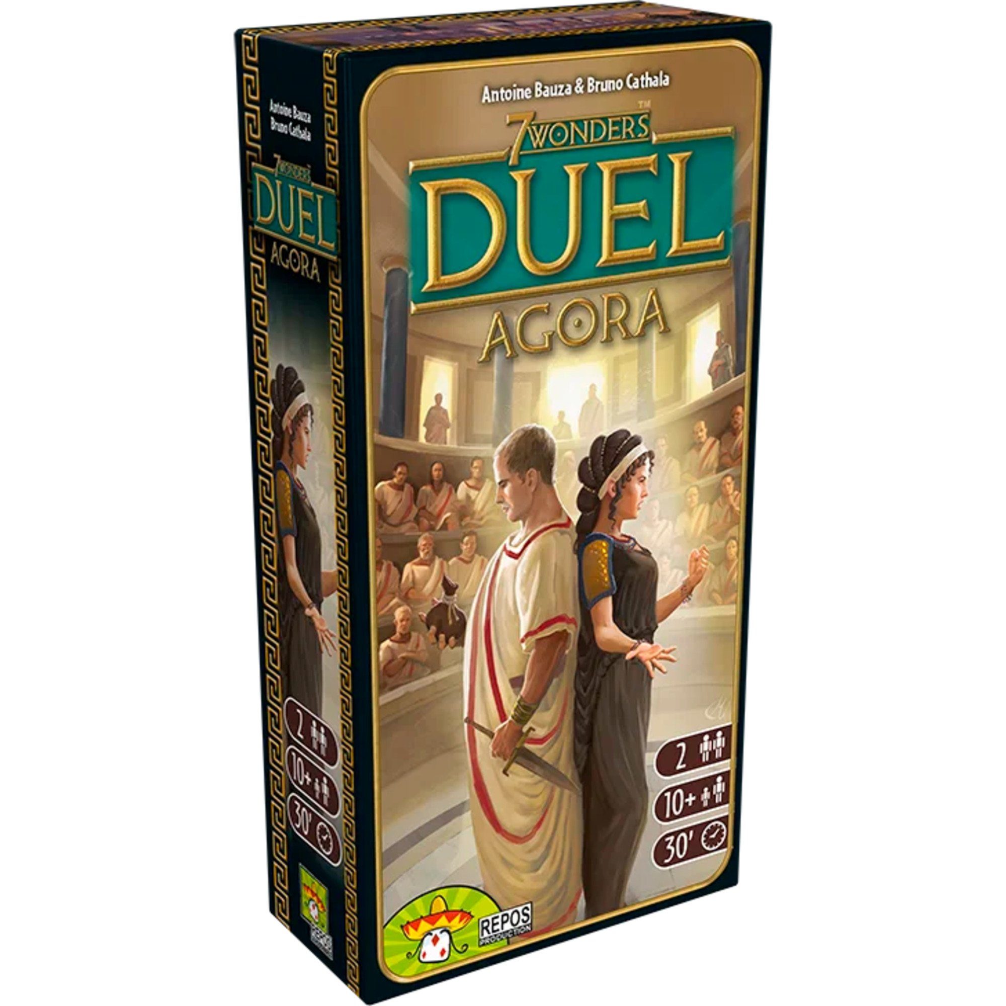 Asmodee Spiel Asmodee 7 Wonders Duel - Agora, Brettspiel