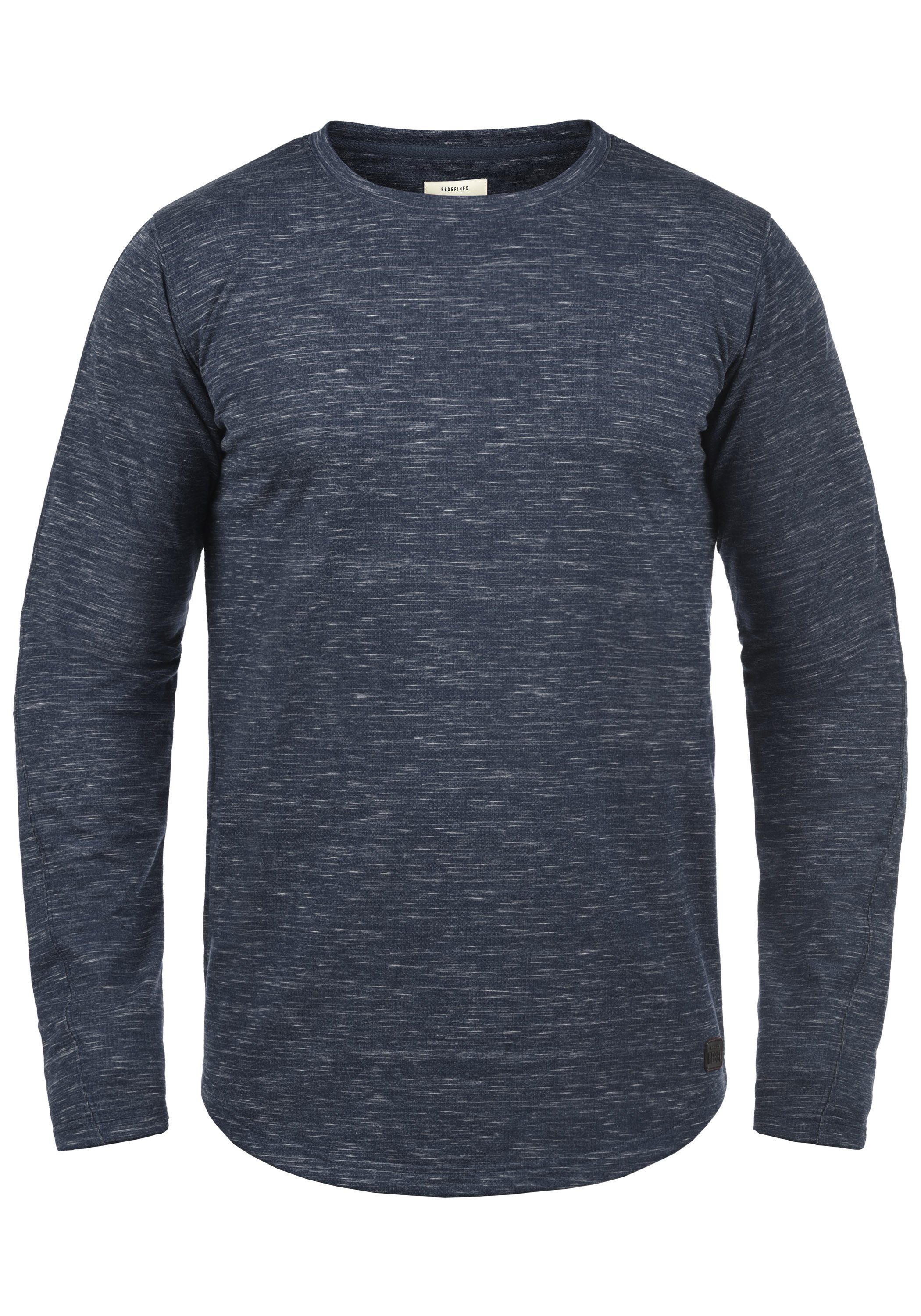 REDEFINED REBEL Sweatshirt Marlone Sweatpullover in Melange-Optik