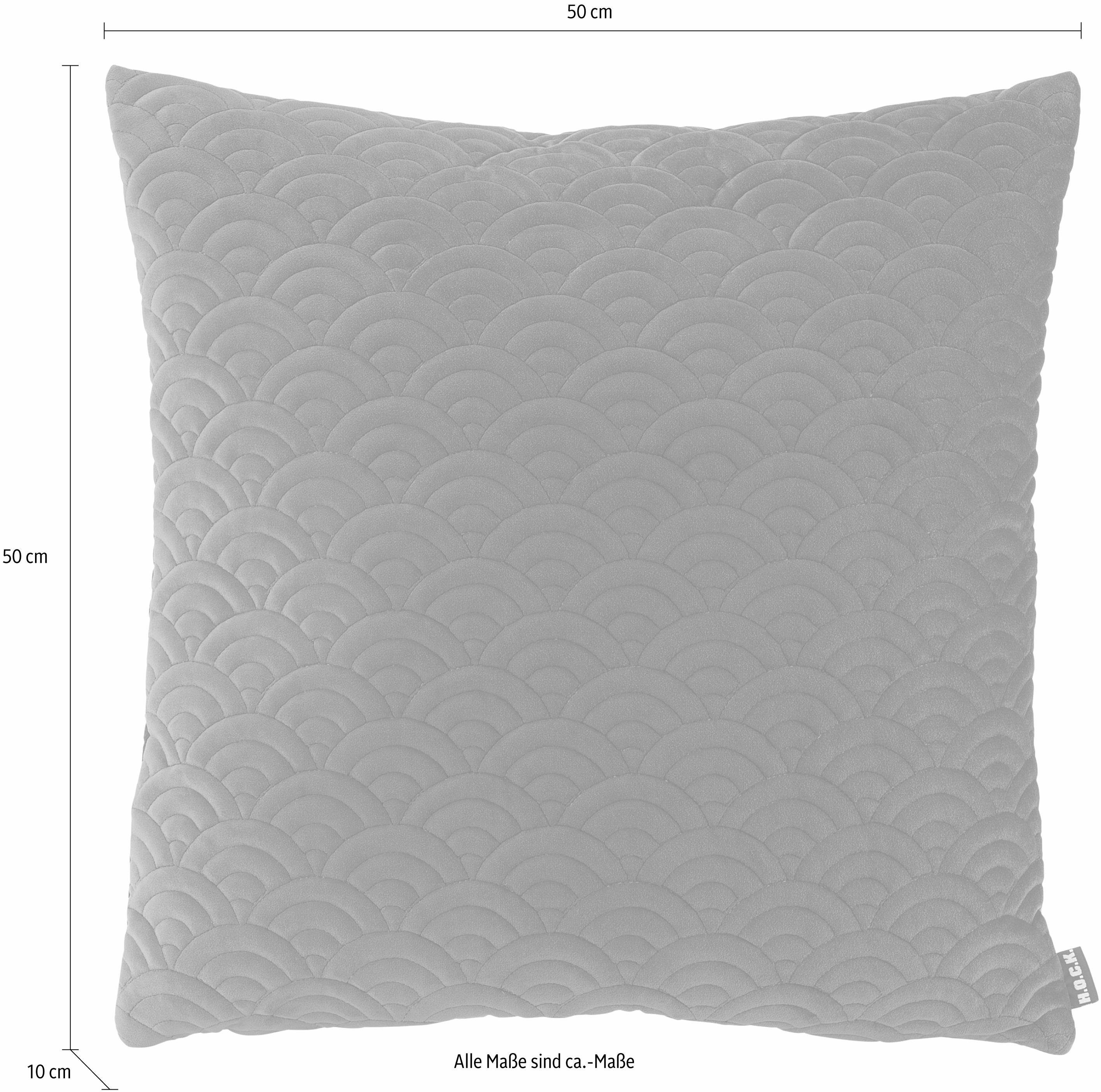 H.O.C.K. Dekokissen Soft Nobile, mit gesteppten günstig online kaufen