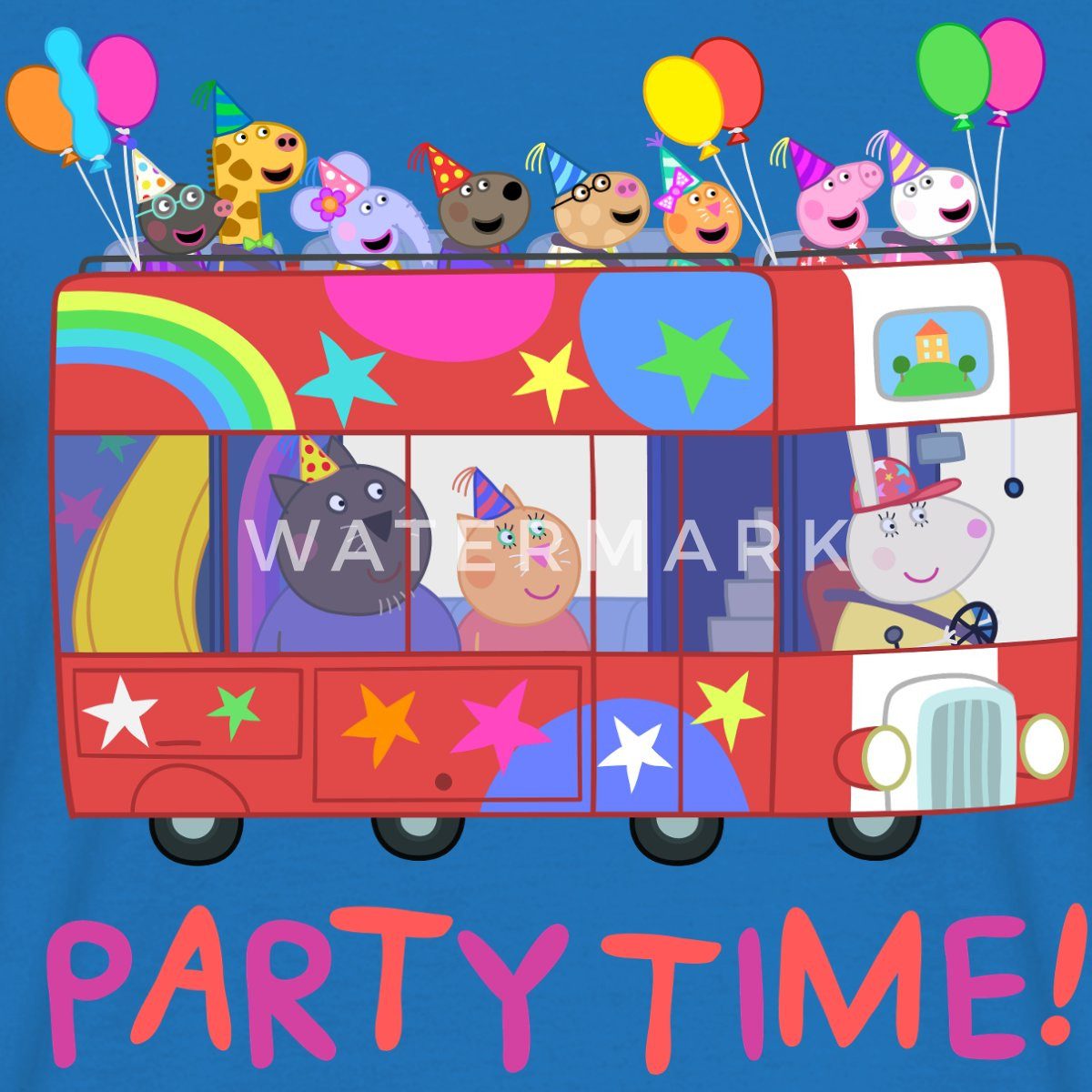Spreadshirt T-Shirt Peppa Pig Design Party günstig online kaufen