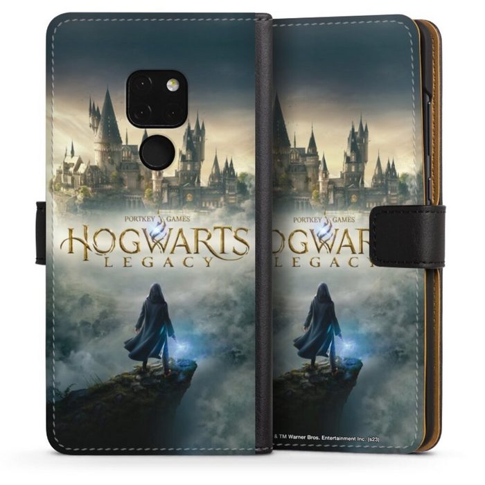 DeinDesign Handyhülle Hogwarts Legacy Offizielles Lizenzprodukt Harry Potter Hogwarts Legacy Huawei Mate 20 Hülle Handy Flip Case Wallet Cover Handytasche Leder