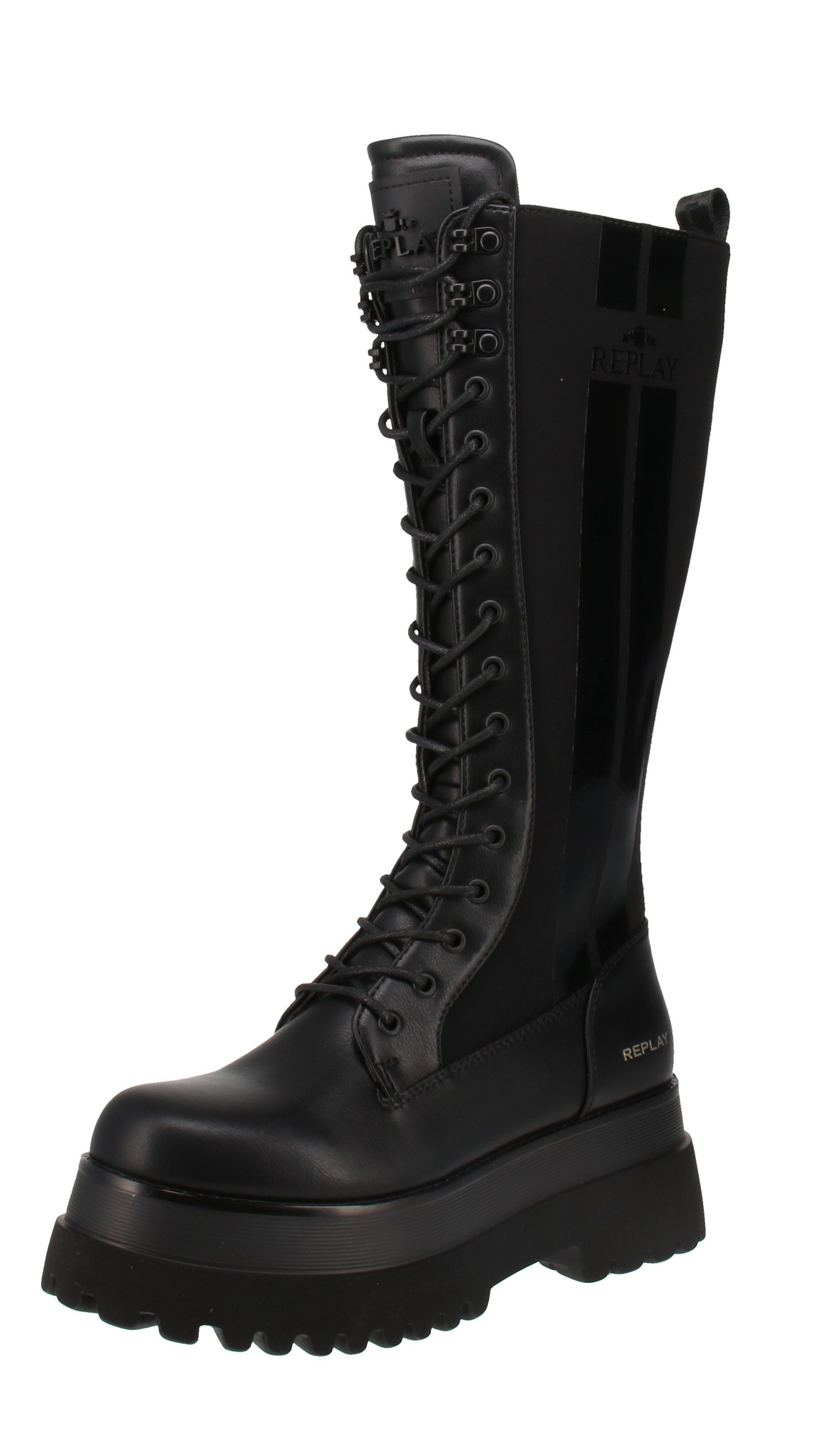 Replay Replay Any Over High GWL72 C0023S - Damen Boots - 003-Black Stiefel günstig online kaufen