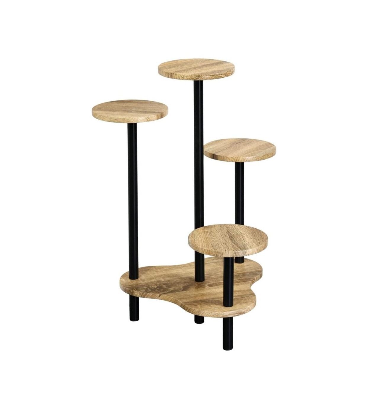 KESPER® Blumenständer Blumenständer für 4 Pflanzen, Maße: 64,5 x 46 x 72,5 cm (1 St)