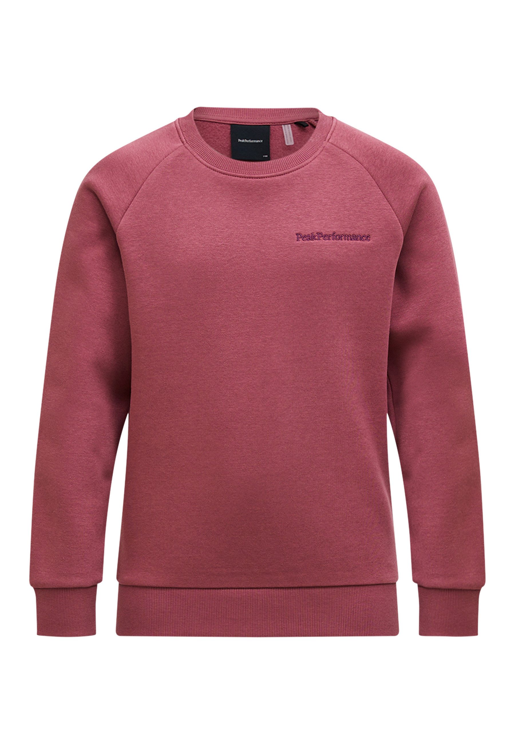 Peak Performance Sweatshirt Jr Original Small Logo Crew mit sportivem Design