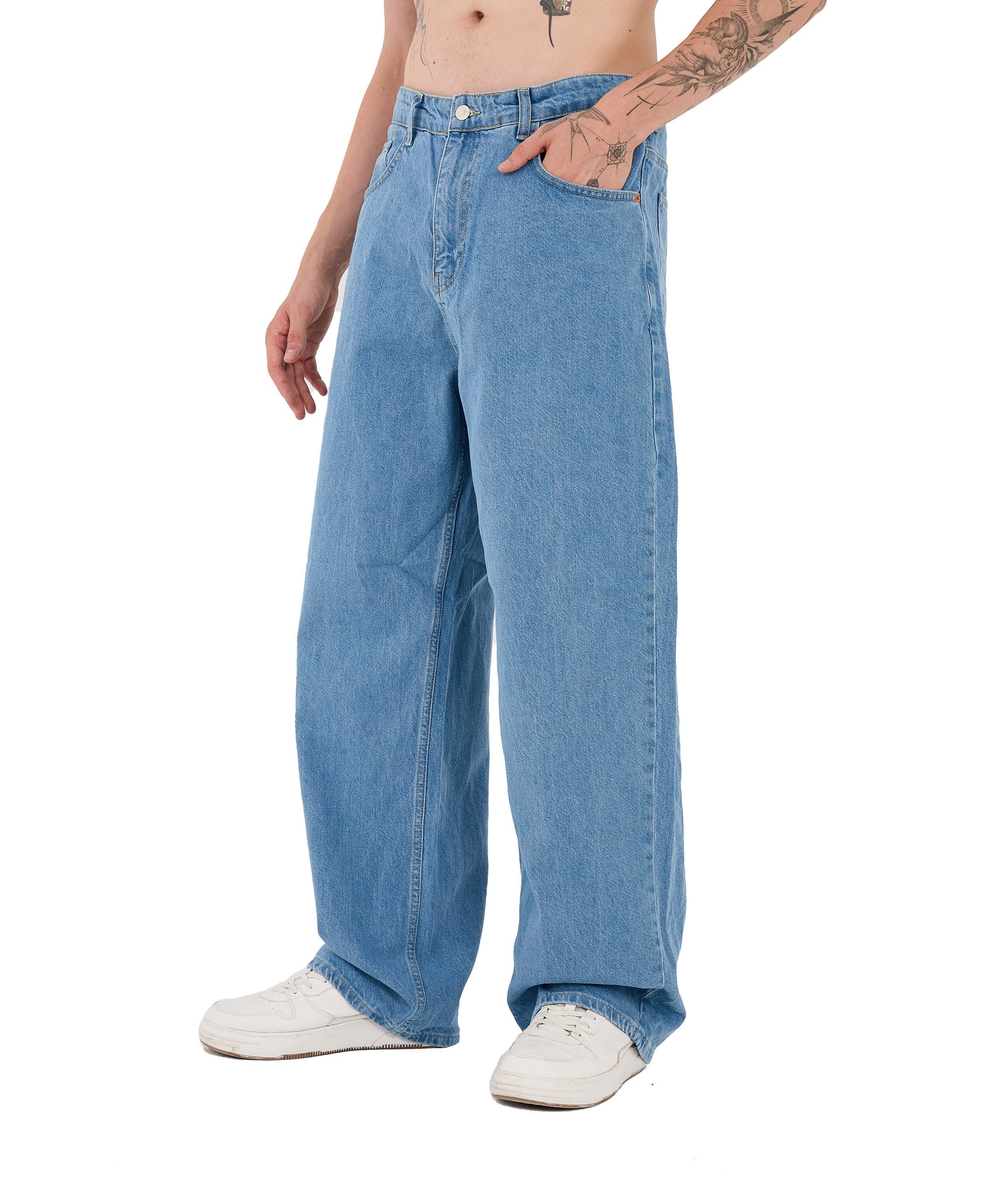 Denim House Relax-fit-Jeans Baggy Jeans Herren günstig online kaufen