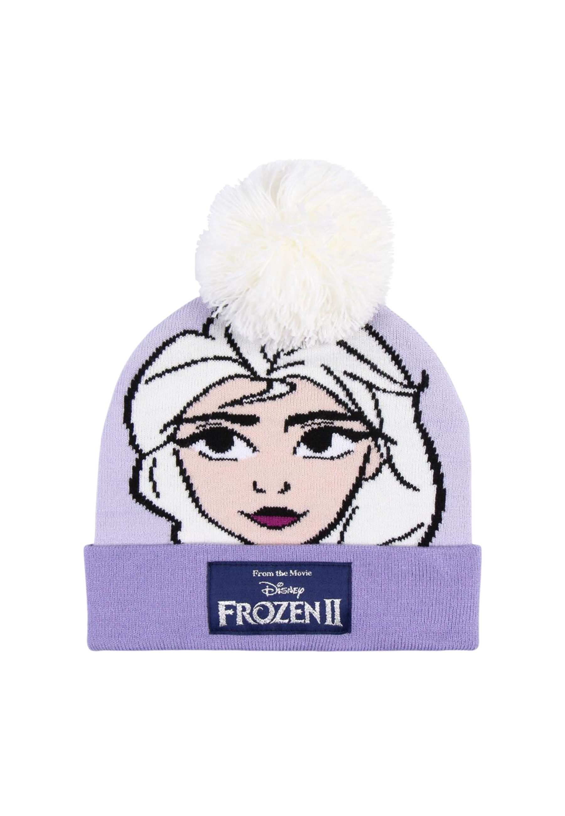 Disney Beanie Disney Frozen II Elsa Bommelmütze (Set)