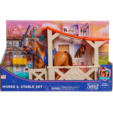 JustPlay Spielfigur Spirit Horse & Stable Accessory Set