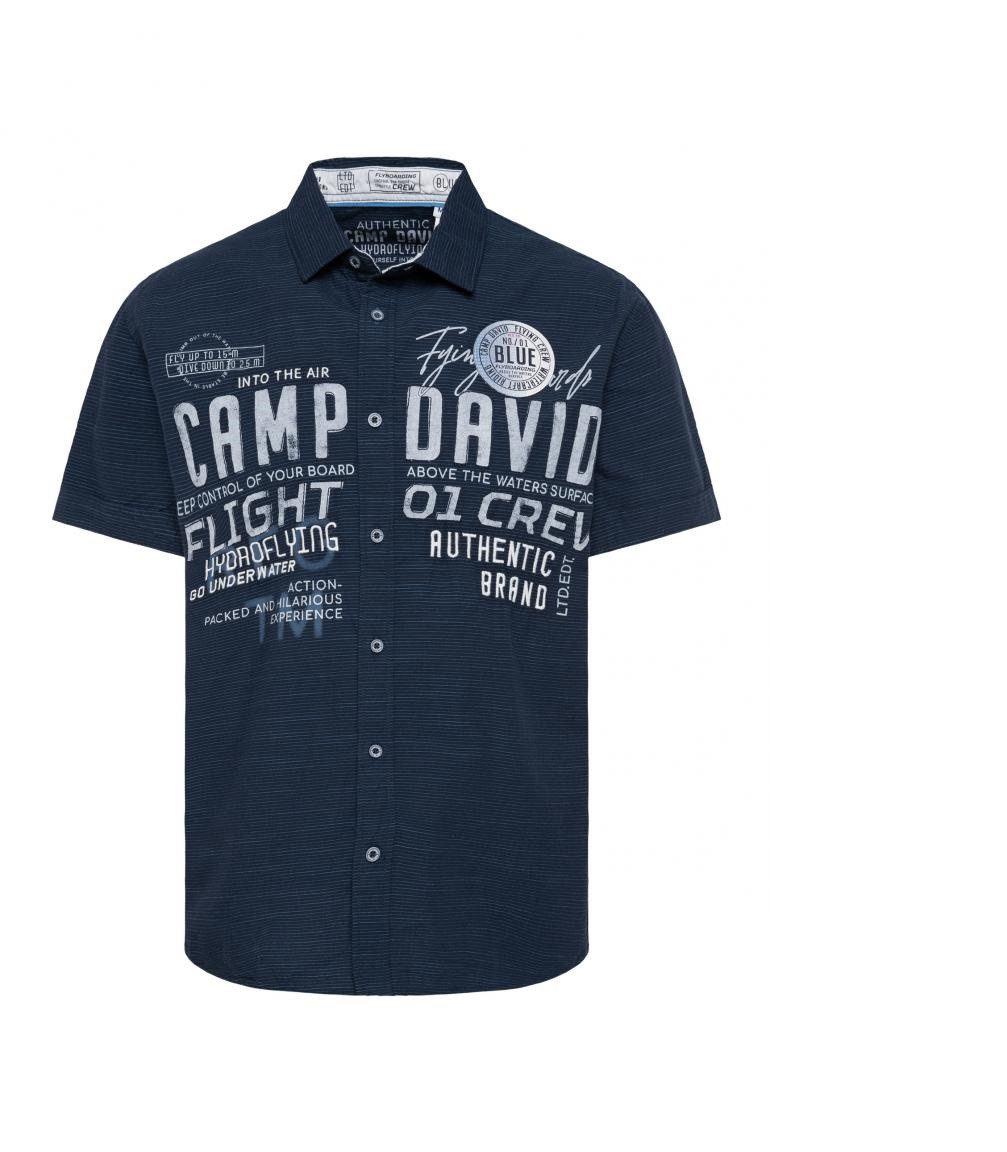 CAMP DAVID Kurzarmhemd, aus Baumwolle günstig online kaufen