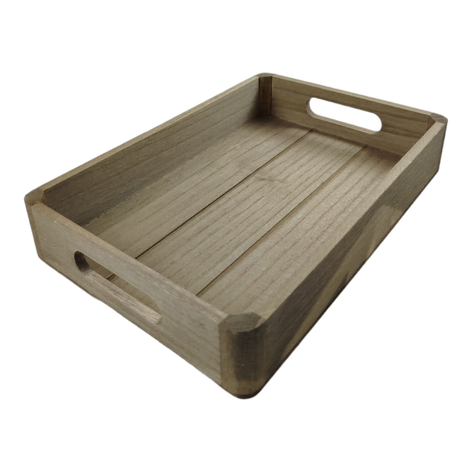 FTWdesign Tablett Serviertablett Holzdeko - Dekotablett aus Holz