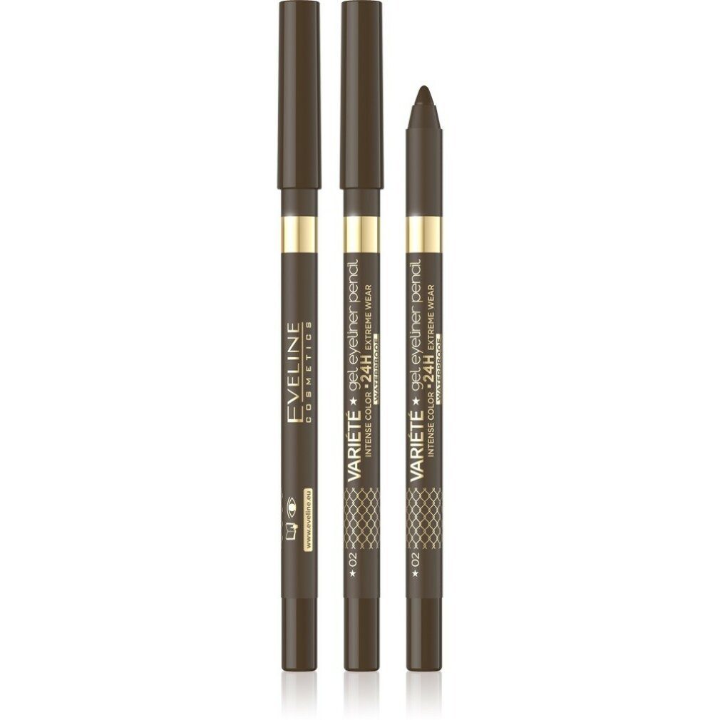 Eveline Cosmetics Підведення для очей Variete Підведення для очей Pencil Nr. 02 braun 1St.