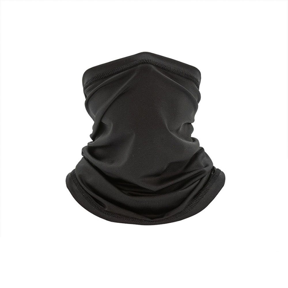 CTGtree Verschleißfest Halstuch WB-N-N-01 Multifunktionstuch 3 Maske Schwarz Stück Schlauchschal Sonnenschutz