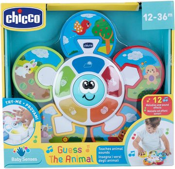 Chicco Lernspielzeug Elektronisches Puzzle - Errate Das Tier, mit Licht und Sound
