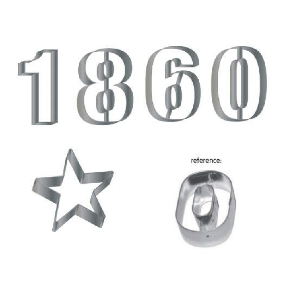 TSV 1860 München Keks-Formscheiben TSV 1860 München Ausstechformen (4 Stück)